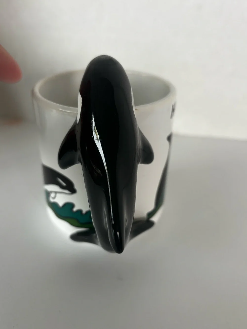 Vintage Huatulco, Mexico 3D Orca Coffee Mug
